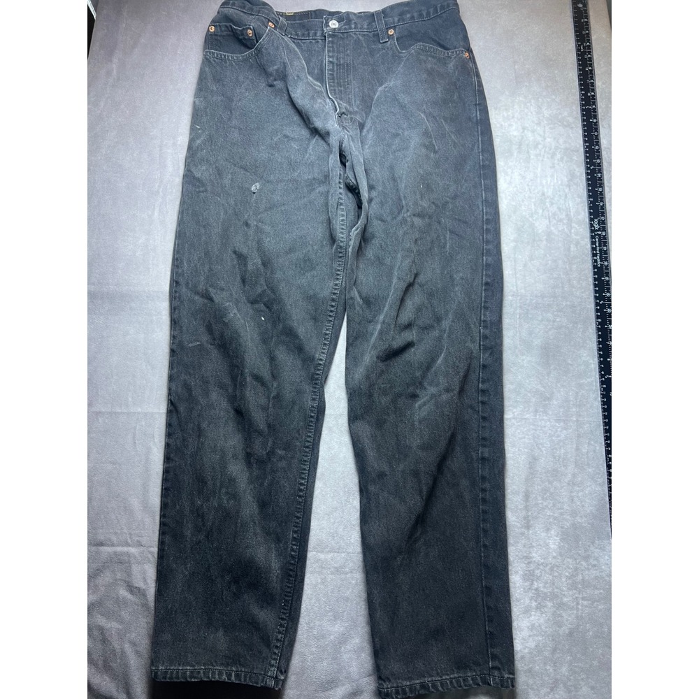 Levi's 560 Loose Fit Tapered Leg Mens Jeans 34x32 Black Vintage Denim Canada